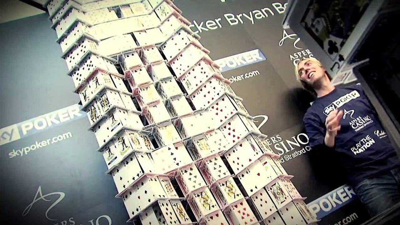 Largest Card Stacking Structure - Record Holder Profile - Bryan Berg Pt.2 - Guinness World Records