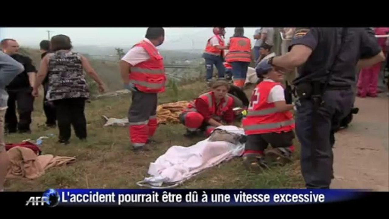 Espagne: 77 morts dans le déraillement d'un train