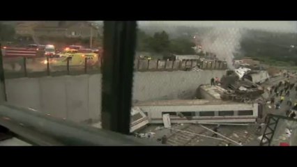 Accident de train en Espagne : "Il y avait des gens étalés un peu partout"