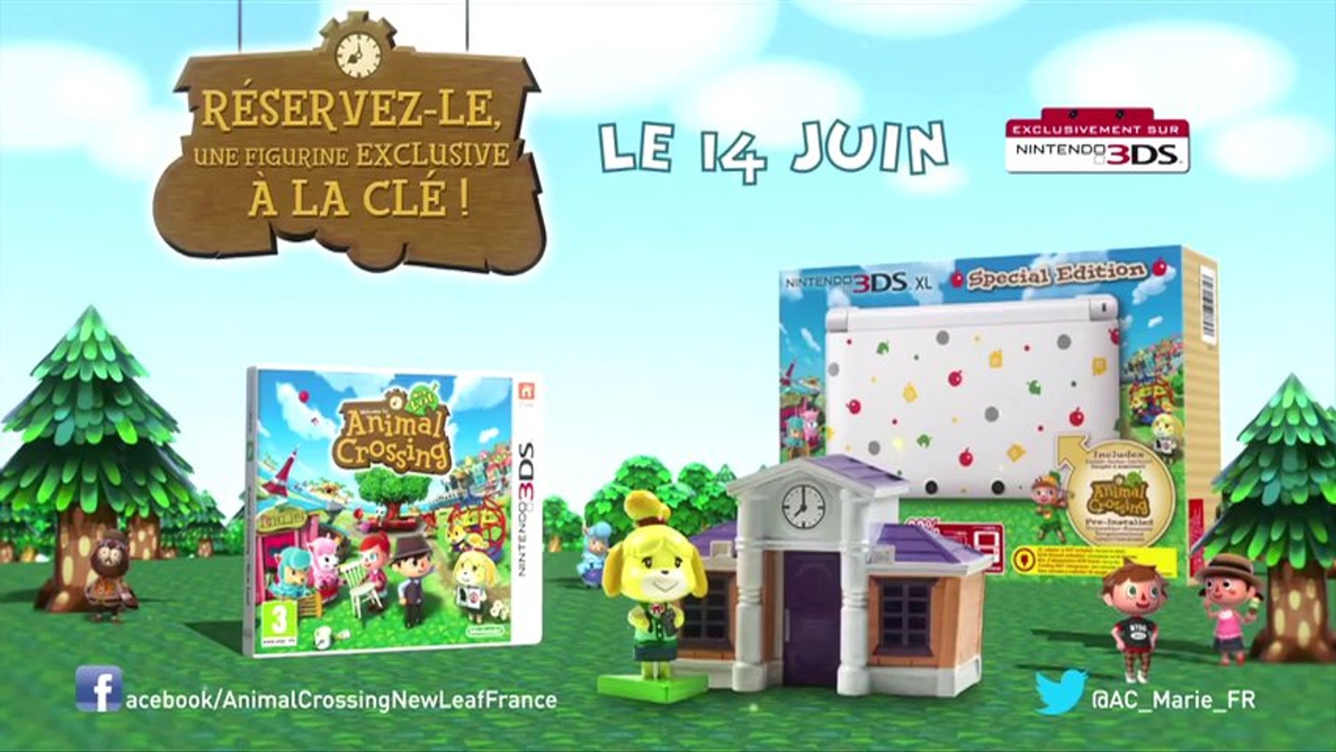 Télécharge "Animal Crossing New Leaf" Gratuitement sur Nintendo DS - video  Dailymotion