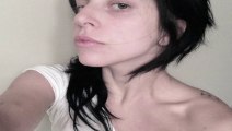 Lady Gaga Is Scary - Gaga Posted Make Up Free Photo - Scary Or Not ?