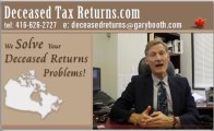 Clearance Certificate & Deemed Disposition (416-626-2727), deceased-tax-returns-canada.com