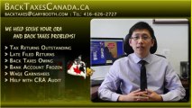 Back Taxes Canada.ca |  Stop bank account freezing and Wage garnishment (416-626-2727)