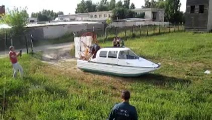 Аэроглиссер Шаг с кабиной