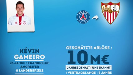 Kévin Gameiro wechselt zum FC Sevilla