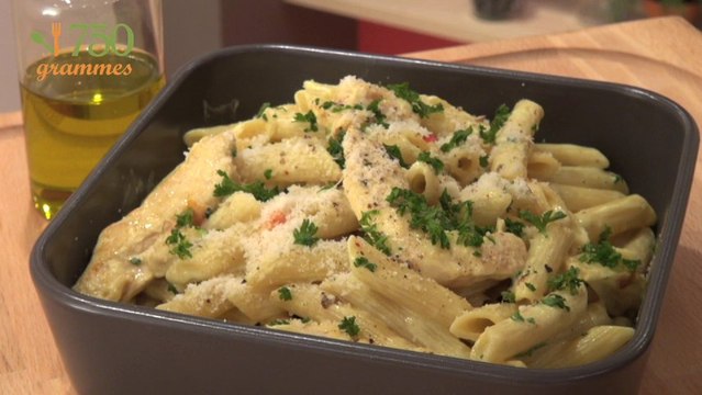 Recette de Pâtes au poulet - 750 Grammes