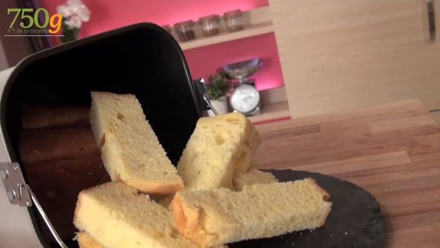 Recette de Brioche en Machine à Pain- 750 Grammes