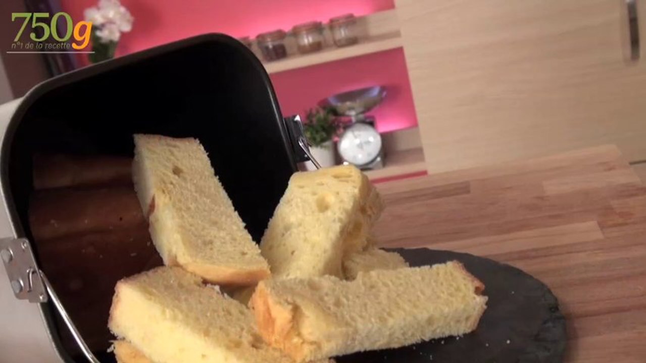 Recette de Brioche en Machine à Pain- 750 Grammes