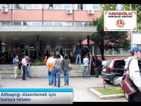 Saraybosna Eğitim - Şehirleri - Anadolu Yurtdışı eğitim