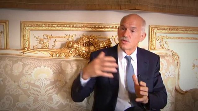 European crisis: an economical & a political problem - Interview de Georgios Papandreou