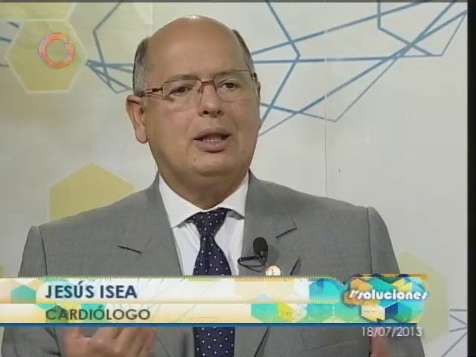 Jesús Isea: Para evitar el infarto fulminante se debe acudir al médico si los síntomas persisten por 5 minutos