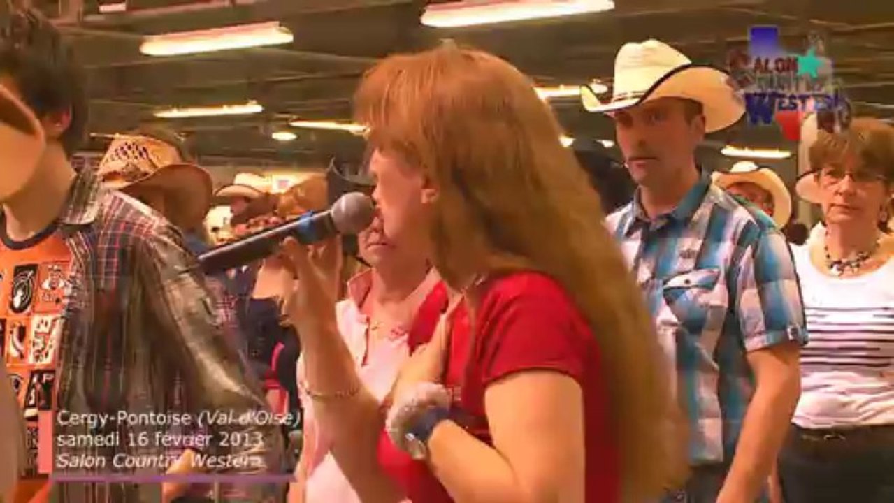 Beautiful Days In Cergy, initiation au Salon Country Western de Cergy (Val d'Oise) samedi 16 février 2013