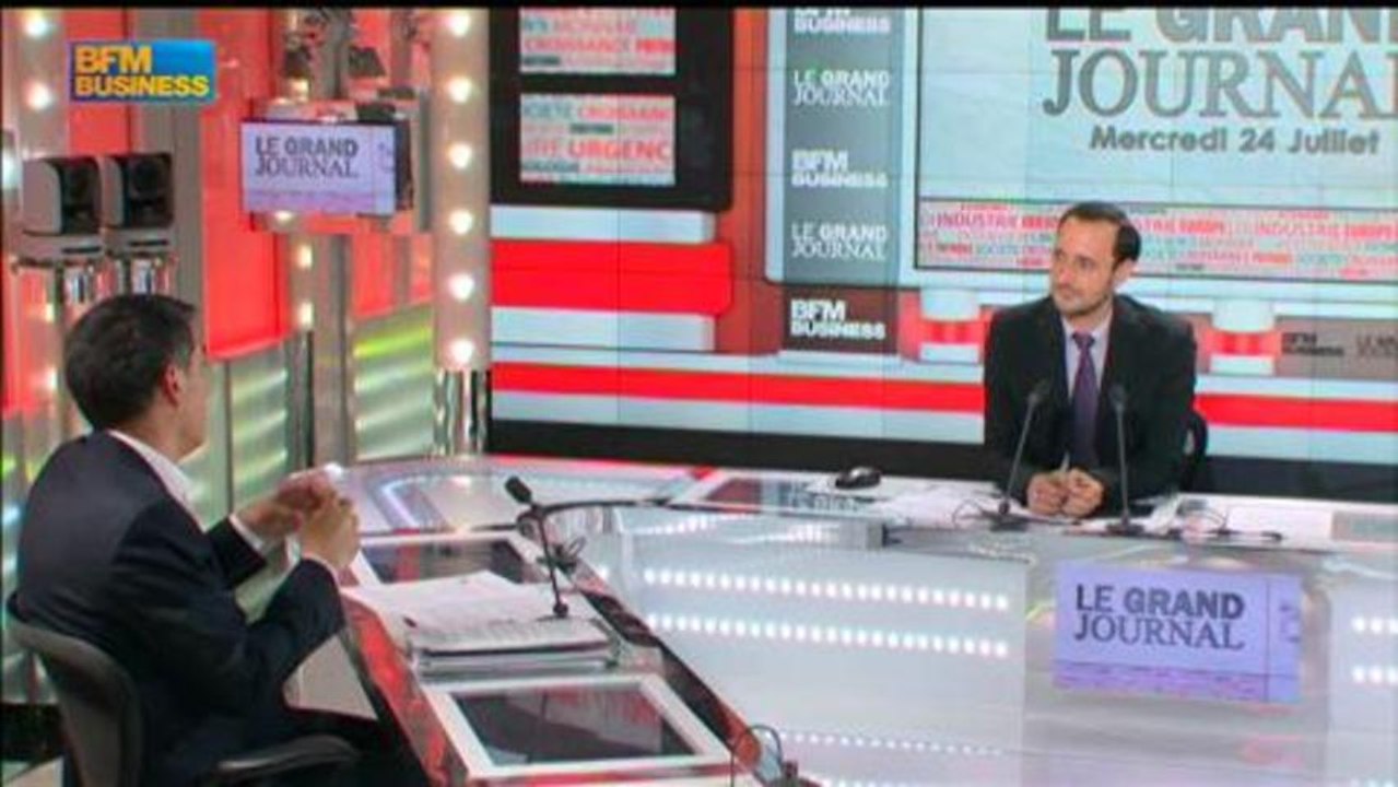 Olivier Faure, député socialiste de Seine et Marne dans Le Grand Journal - 24 juillet 6/6