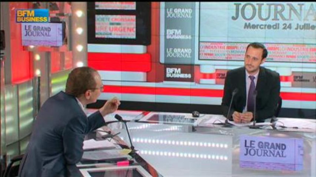 Laurent Bigorgne, directeur de l’Institut Montaigne dans Le Grand Journal - 24 juillet 2/6