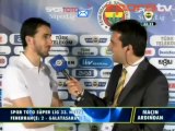 Mehmet Topal Kaleci Olduğu Anı Yorumladı - Fenerbahçe 2-1 Galatasaray 12 Mayıs 2012
