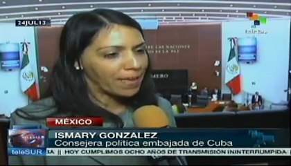 Senado mexicano reconoce la labor de Fidel Castro