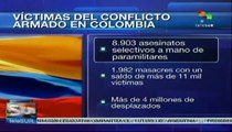 Conflicto armado en Colombia ha dejado más de 220 mil muertos