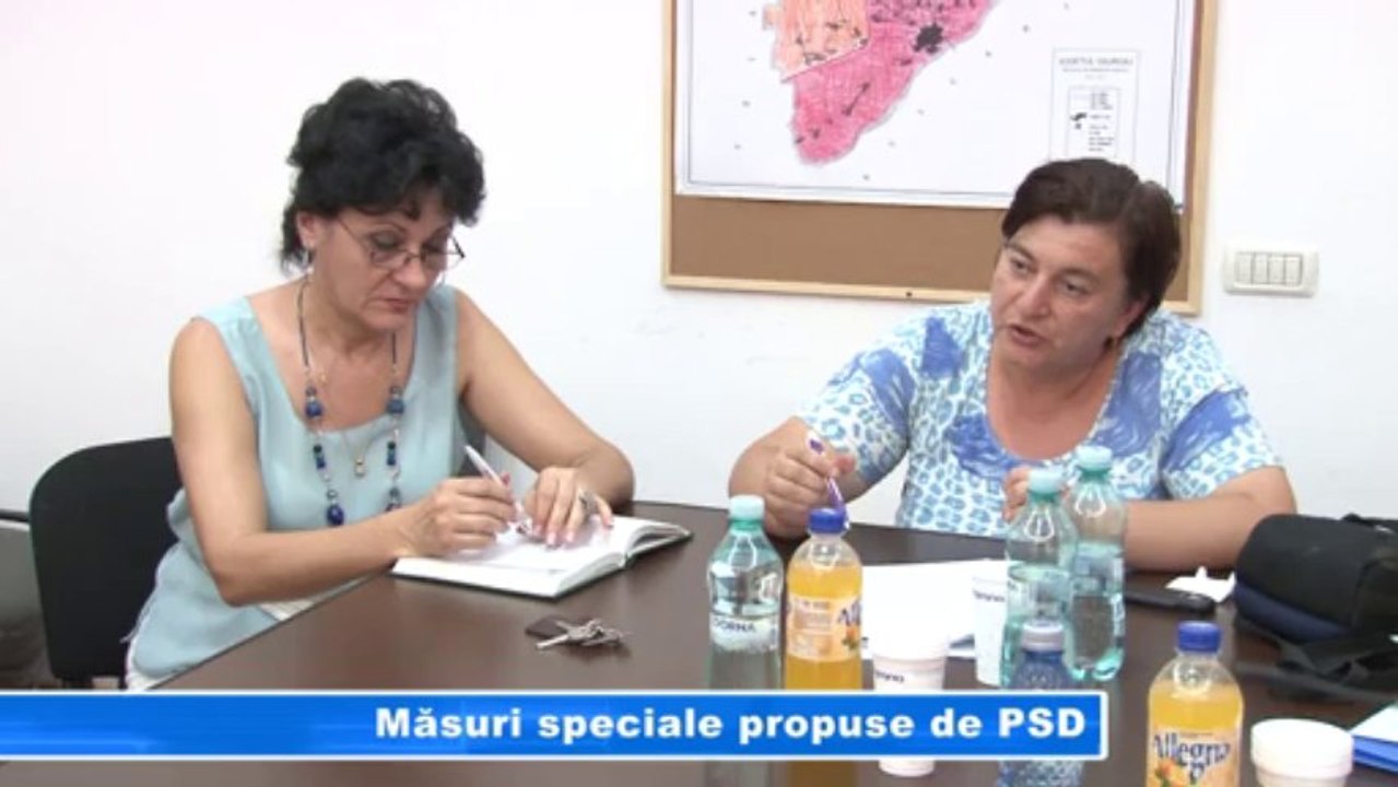 MASURI SPECIALE PROPUSE DE PSD