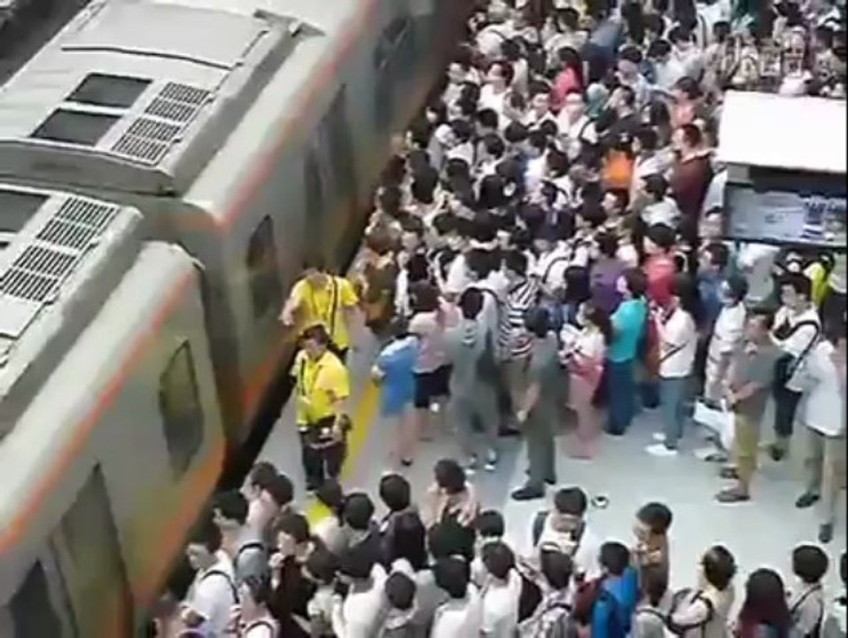 The Rush hour in China...