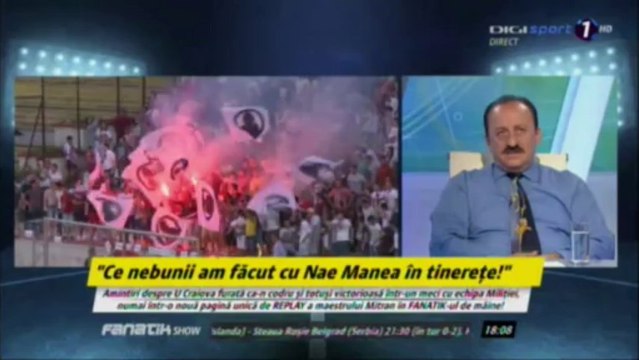 Cristescu la FANATIK SHOW despre Nae Manea (25.07.2013)