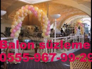 market açılış dekarasyon balon