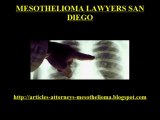 Mesothelioma Lawyers San Diego