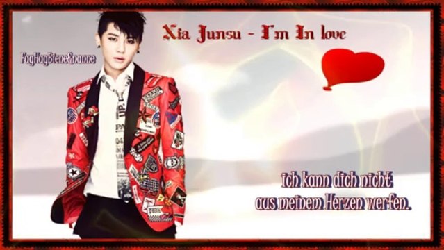 Xia Junsu - I'm In love k-pop [german sub]