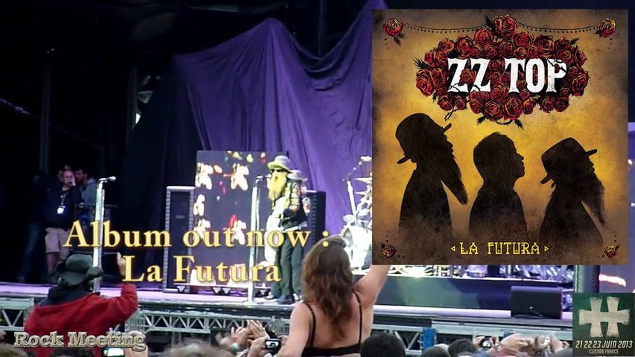 ZZ TOP HELLFEST 2013 Legs  Clisson