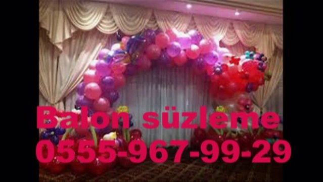 gaziosmanpaşa balon süsleme organizasyon