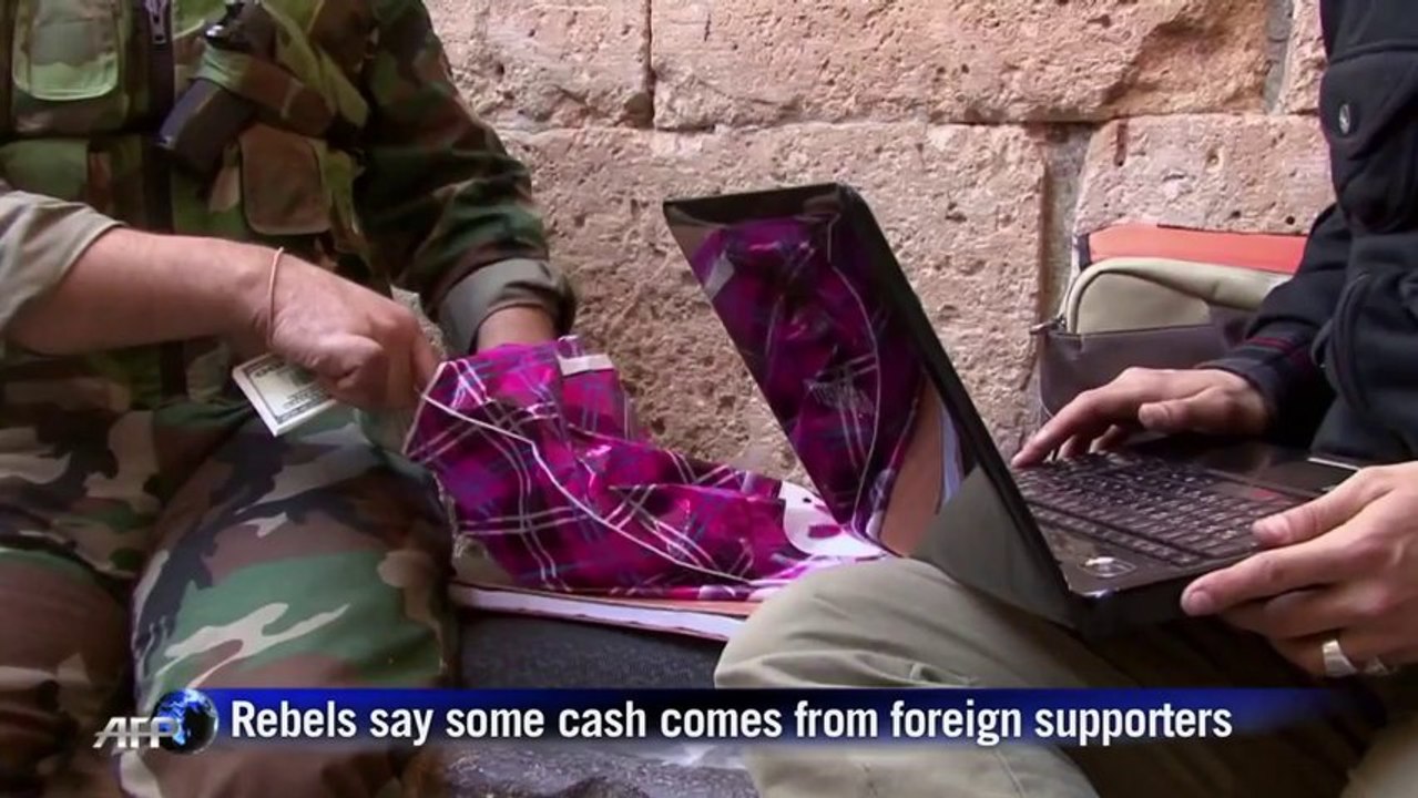 Salary Day For FSA Rebels [So Called Jihadis] In Syria!