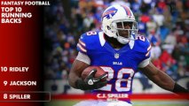 Fantasy Football Top 10 RBs