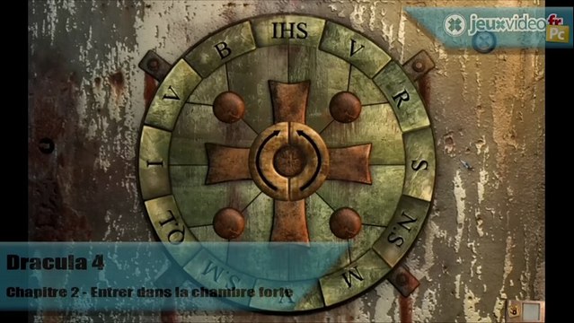 Dracula 4 : L'Ombre Du Dragon - Solution - Chapitre 2 : Énigme de la chambre forte