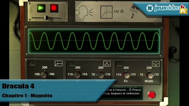 Dracula 4 : L'Ombre Du Dragon - Solution - Chapitre 1 : Énigme du magnétophone