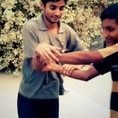 Me my cozn and my frnd..... Tafree..