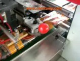 Automatic down paper pillow packing machine