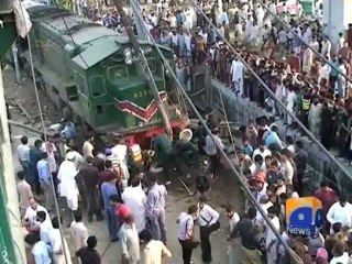 Train derails in Gujranwala-26 Jul 2013