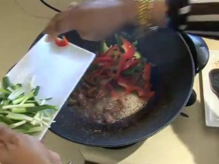"Stir Fry Beef" Bajias Cooking