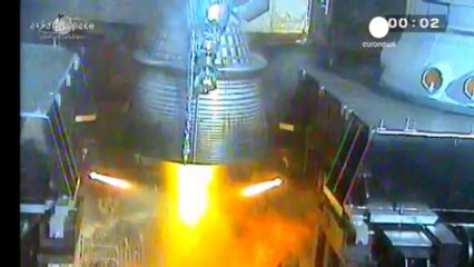 Despega el cochete Ariane 5 con dos satélites a bordo