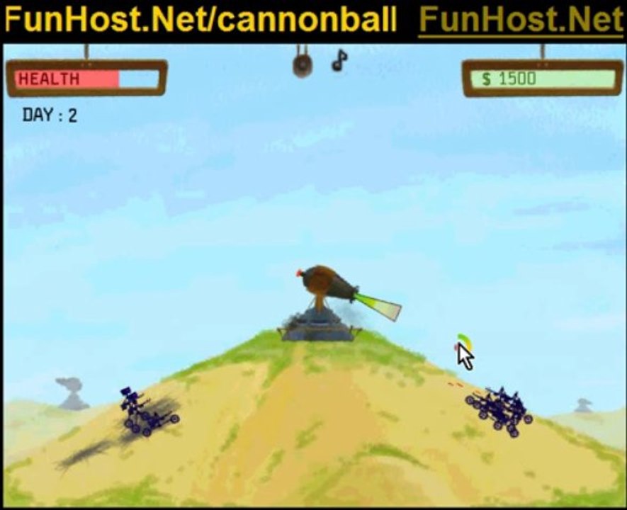 Hugo : cannonball - Jeu vidéo gratuit