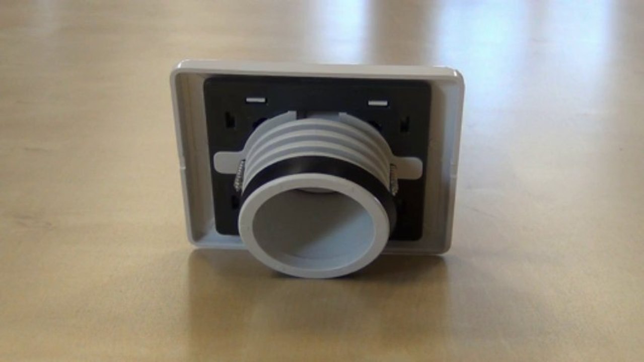 Prise d'aspiration centralisée ALDES Modèle Celiane sans contact - AR188