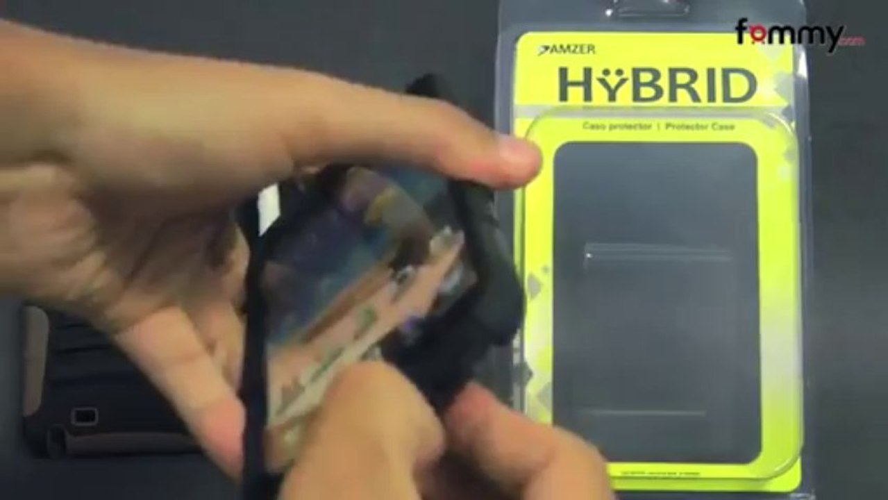 Amzer Hybrid Kickstand Case for Samsung Galaxy Note Review in HD