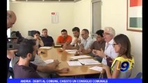 Andria | Debiti al Comune, chiesto un Consiglio Comunale