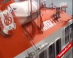 İstanbul Boğazındaki Gemi Kazası Cep Telefonu Kamerasında