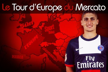 Verratti veut quitter le PSG, Bale au Real ? Le Tour d'Europe du mercato !