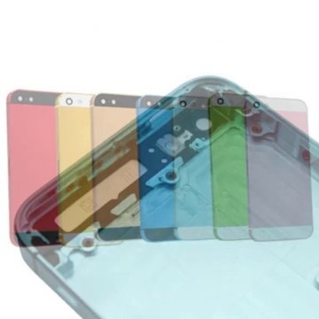 Hytparts.com-iPhone 5 Original Back Housing Battery Door Cover Plate Litht Blue