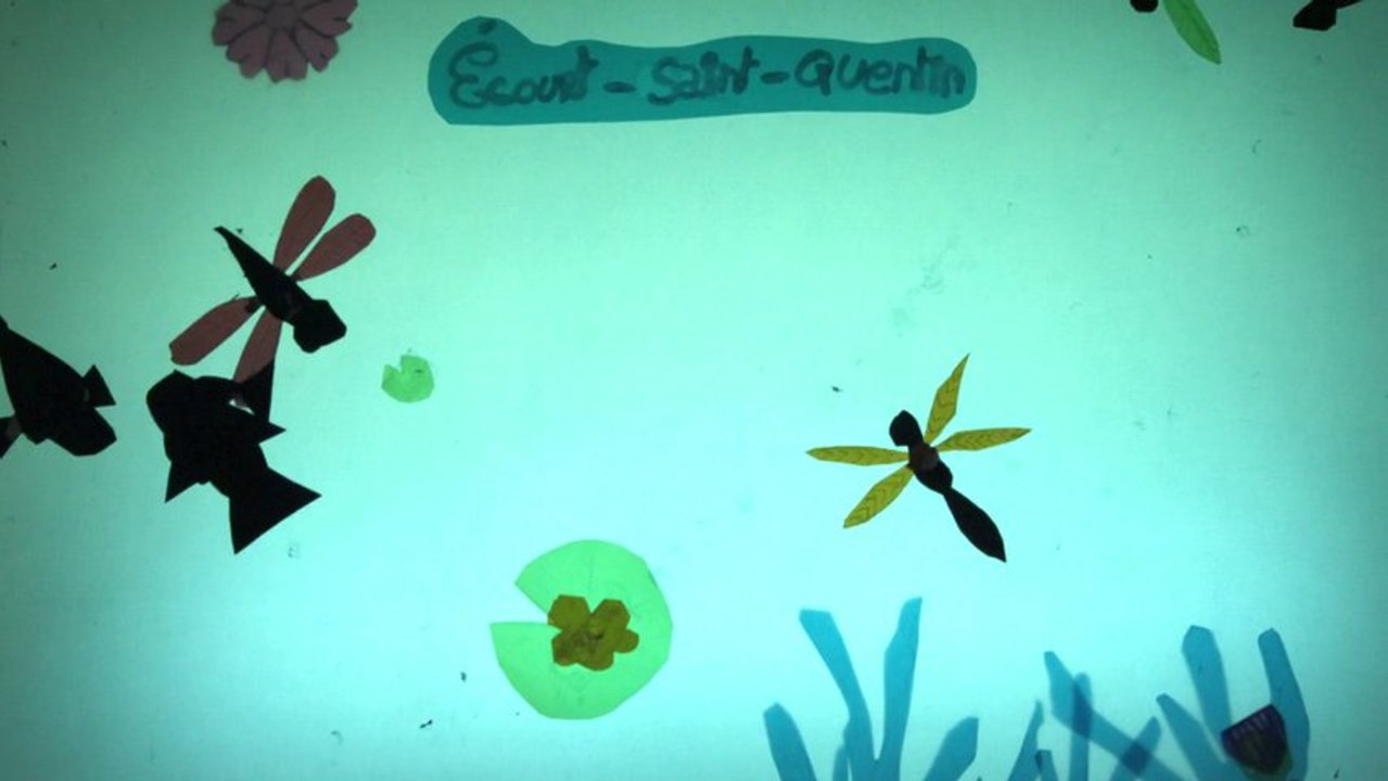 Découverte du papier découpé et de la pixilation à Ecourt-St-Quentin