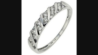 9ct White Gold Cubic Zirconia Eternity Ring Review