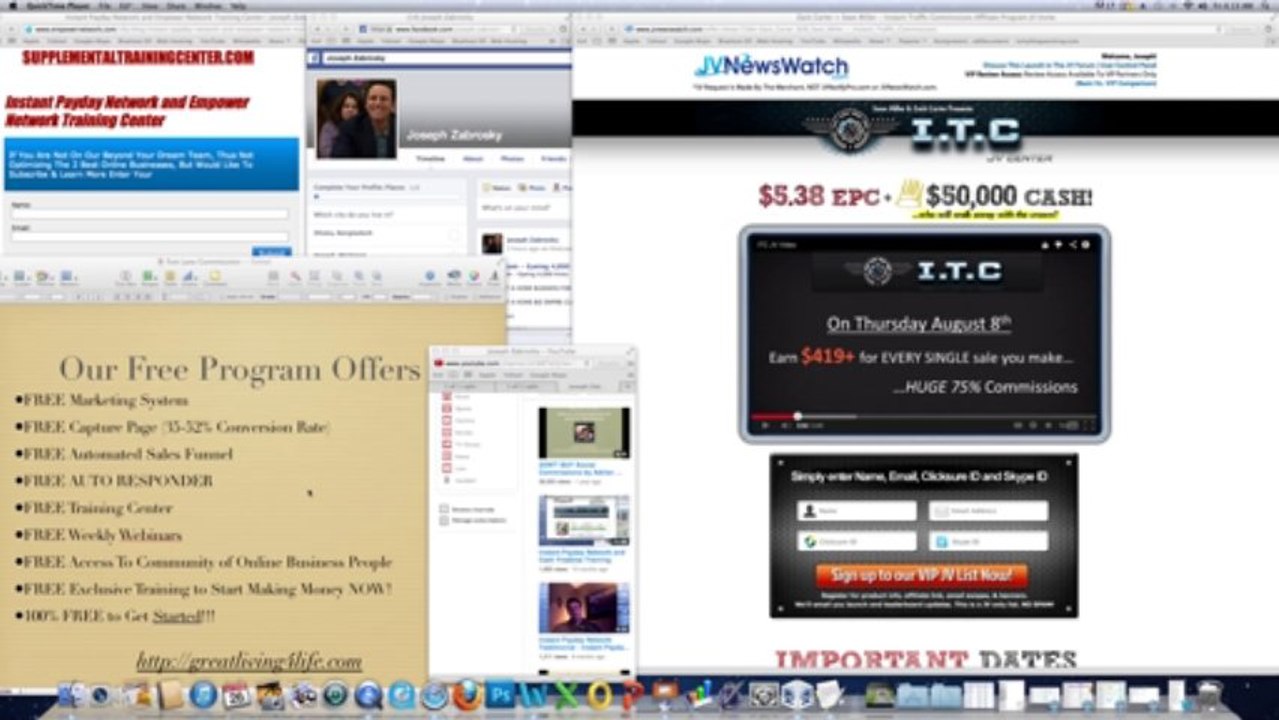 Instant Traffic Commissions OR A FREE Business!