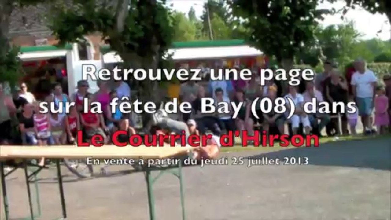 Démonstration de BMX à Bay