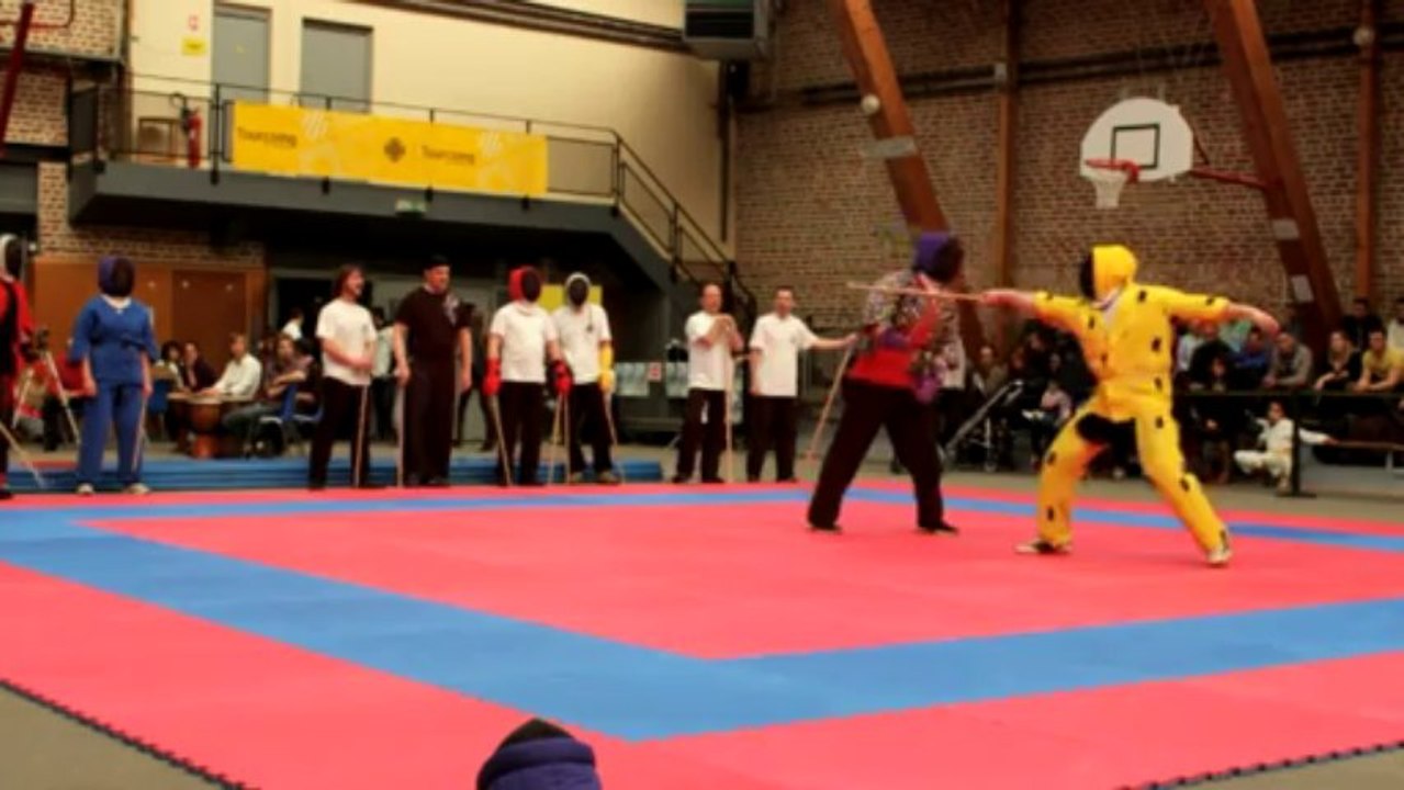 Démonstration de Canne de Combat - "Festival du combat solidaire" de Tourcoing